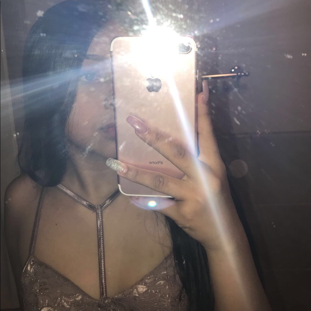 PINK crop top/ bralette